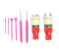 AMONIDA Jouet de Poupée à Tricoter, Kit de Métier à Tisser en Bois pour | Bûches et plastique durables, parfaits pour les débutants, outils de couture inclus, utilisation polyvalente
