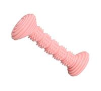 AMONIDA Jouets à Mâcher en Caoutchouc pour Chien en Forme D'os, Mignon, pour Soulager la Dentition, Meulage des Dents, pour Petits et Moyens Chiots, Matériau Souple (Pink)