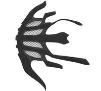 AMONIDA Kit de 2 Ensembles de Coussinets pour Casque de Vélo, Doublure en Mousse pour Casque avec Filet Anti-Insectes, Doublure en éponge Multifonctionnelle, Idéale pour Les Casques de Moto, Facile