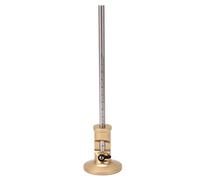 AMONIDA Kit de Jauge de Marquage pour le Travail du Bois, 2 Marqueurs de Roue et Guide en Queue D'aronde pour des Dispositions Précises en Bois, Conception en Laiton et en Aluminium de Haute qualité