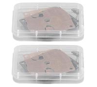 AMONIDA Kit de Reconstruction de Carburateur Durable et Fiable pour la Réparation de Tronçonneuse FS350 FS400 FS450 2 Ensembles pour Une Utilisation en Jardin