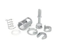 AMONIDA Kit de Réparation de Cylindre de Serrure de Porte Avant, Construction en Métal Durable, Remplacement Parfait pour 1998-2004, Ensemble de 7 Pièces