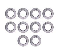 AMONIDA Kit de Roulements à Billes de Butée de Haute Précision pour Applications de Charge Axiale-10 Pièces Roulements à Billes Miniatures Détachables en Acier (51105)