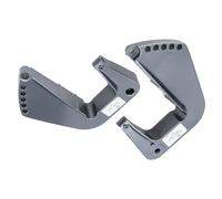 AMONIDA Kit de Support serré Gauche Droite pour Moteur Hors-bord 2 Temps, Accessoire de Moteur Marin en Alliage d'aluminium Haute Performance, Kit de Support avec Fonction Marine, Idéal pour une