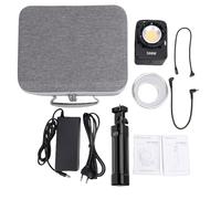 AMONIDA Kit d'éclairage Vidéo LED COB 150 W, Ensemble d'éclairage Vidéo Portable, Lampe de Studio Compacte avec 2 700 K-6 500 K CRI 95+ et Contrôle par Application, Idéal pour la Photographie, la