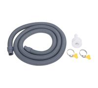 AMONIDA Kit D'installation de Tuyau de Pompe de Cale Efficace 750GPH pour Utilisation Marine, Longueur de 6,56 Pieds avec 2 Pinces et Clapet Anti-retour