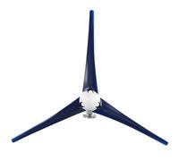 AMONIDA Kit Petit Générateur éolien 800 W pour Chargement Marin, éoliennes Durables et Efficaces avec 3 Pales, Utilisation élevée D'énergie pour la Maison et Le Bateau (Blue #18)