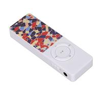 AMONIDA Lecteur MP3 Portable au Design Fin avec Son sans Perte pour Les Amateurs de Musique, Compatible avec Une Carte Mémoire de 64 Go en Matériau ABS Durable (C1)