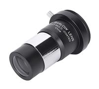 AMONIDA Lentille de Barlow Violette Multicouche Haute Définition, Loupe 2X pour Les Observations du Télescope, Verre Optique en Métal 1.25 Pouces