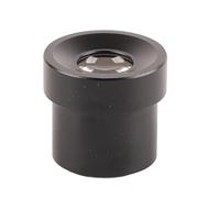 AMONIDA Lentille D'oculaire WF25X, Lentille de Microscope à Champ Large et Haute clarté pour Usage Scientifique, Verre Optique de 23mm, 1 unité