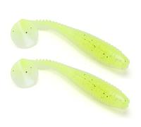 AMONIDA Leurres de Pêche Souples en Silicone, 15 Pièces, Modèles de Queue en T pour la Pêche en Mer, Durables et Non Toxiques (LWCOLOR:C)