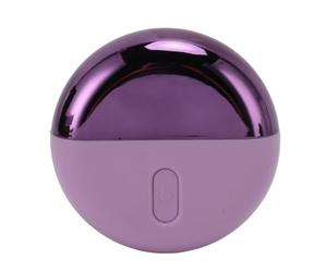 AMONIDA Lime à Pieds électrique Rechargeable, Outil de Pédicure Portable et étanche pour des Soins Doux de la Peau à la Maison ou à L'extérieur (PURPLE)