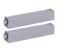AMONIDA Loquets à Poussée Magnétiques, Système D'ouverture de Porte D'armoire Durable, Pousser pour Ouvrir pour Meubles de Maison, en ABS, Lot de 2
