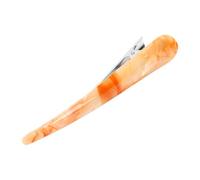 AMONIDA Lot de 2 Pinces à Cheveux en Forme de Bec de Canard, élégantes Barrettes en Acrylique pour un Usage Quotidien à la Maison et au Travail (N°29)