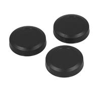 AMONIDA Lot de 3 Capuchons de Protection pour Objectif Arrière de Caméra pour Appareils Photo sans Miroir à Monture RF, Matériau ABS Durable, évite la Poussière et Les Rayures, Idéal pour Les