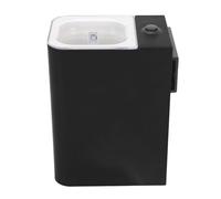 AMONIDA Lumière de Remplissage D'appât de Pêche, Durable, étanche, Portable, UV LED pour L'extérieur, Outils de Pêche de Nuit, ABS 2 Unités (Black)