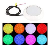 AMONIDA Lumière sous-Marine LED RGB pour Piscine, 35W, Multicolore, Changeante, avec Télécommande, pour Paysages Aquatiques et Jardins