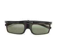 AMONIDA Lunettes 3D à Obturateur Actif Haute Transmission de la Lumière Rechargeables pour Projecteurs 3D Compatibles avec la Technologie DLP Link et Longue Durée de Vie de la Batterie (WX60)