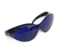 AMONIDA Lunettes de Recherche de Balle de avec Verres Bleus Professionnels pour Une visibilité Améliorée sur Le Parcours, Idéales pour Les Golfeurs, Monture Mate de Sport, Livrées avec étui à