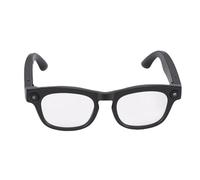 AMONIDA Lunettes Intelligentes AI Musique Lunettes avec Caméra HD 2MP AI Aide Vocale Traduction pour la Communication d'affaires de Voyage