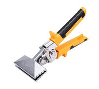 AMONIDA Machine à Coudre Manuelle pour Tôle, 3 Pouces en Acier CRV TPR, Poignée Ergonomique, Cintreuse à Mâchoire Droite, Dispositif de Verrouillage de sécurité pour Plier, Coudre et Aplatir les Tôles