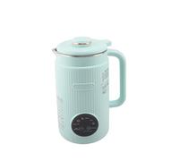 AMONIDA Machine Automatique à Lait de Soja avec 12 Lames et Extracteur de Jus de Noix 8 en 1 Autonettoyant pour Laits à Base de Plantes, Eau Chaude et Maintien au Chaud (turquoise)