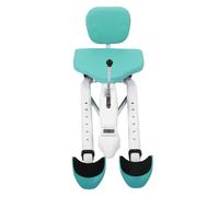 AMONIDA Machine D'étirement de Jambe Robuste, Extension à 180 °, pour Danse de Ballet, Gymnastique, Pom-Pom Girl, Adultes et Enfants, Minuterie de Siège en Acier PU (Green)