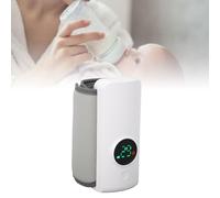 AMONIDA Manchon Chauffe-biberon Portable sans Fil pour les Mères en Voyage, Réchauffement Rapide du Lait Infantile et Décongélation du Lait Maternel, Température Constante de 48 H