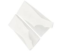 AMONIDA Manchons de Bras Hydratants pour Soulager la Sécheresse, Couverture élastique Douce pour un Usage Quotidien, Matériau SEBS, 1 Paire (WHITE)