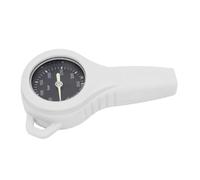 AMONIDA Manomètre de Plongée, Compteur Lumineux Facile à Lire pour la sécurité Sous-marine, Construction Métallique Durable, Dispositif Portable (WHITE)