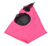 AMONIDA Masque Facial Respirant pour Cheval avec Tissu tricoté Confortable et Fil maillé pour la Protection Contre Les Insectes 1 Pièce (Pink)