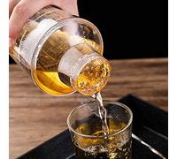 AMONIDA Mélangeur de Boissons à Cocktail Professionnel avec échelle Transparente pour un Usage Domestique au Bar, fabriqué à Partir de Plastique PC de Haute qualité, 25 Cm