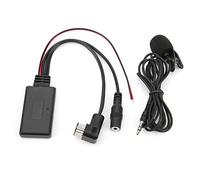AMONIDA Microphone StéRéo de Voiture Bluetooth 5.0, Câble Audio AUX, Accessoire Audio de Voiture avec Son Clair, Idéal pour Les Séries P, R P2600, R P3500, MP P6600, P9600 MP Radio IP Bus