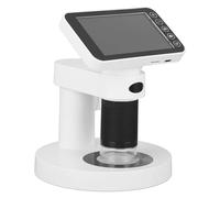 AMONIDA Microscope Numérique 1000x Grossissement avec Écran | Résolution photo 12MP, alimenté par USB, facile à transporter, 6 lumières LED, adaptées aux pièces de monnaie, aux bijoux