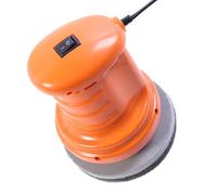 AMONIDA Mini Machine à Cirer pour Voiture, Polisseuse électrique Portable 12 V, Machine à Cirer à Haute efficacité pour les Détails et l'élimination des Rayures (ORANGE)