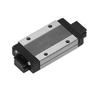 AMONIDA Mini Rail de Guidage Coulissant Linéaire, Haute Précision, Durable, pour Projets de Bricolage, Roulement en Acier 10mm X 15mm (MGN15H)