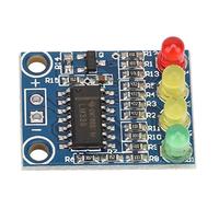 AMONIDA Module Indicateur de Batterie 12 V, Affichage Lumineux LED de Haute Précision pour la de la capacité de Puissance, 4 Chiffres, Conception Durable, Idéal pour Diverses Applications