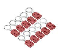 AMONIDA Moraillon de Consignation 38 Mm pour la sécurité Industrielle, Systèmes de Consignation Multi-personnes Compatibles avec les Cadenas Standard dans les Emplacements Dangereux Inflammables