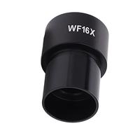 AMONIDA Oculaire de Microscope Lentille Grand Angle Haute Définition pour Microscopes Biologiques 23mm Aluminium et Verre Optique 1 unité (WF-16X)