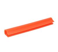 AMONIDA Organisateur D'affichage de Plectres de Guitare Antidérapant, Support Flexible pour Support de Microphone et de Partition de Musique, Caoutchouc Orange