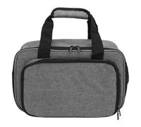 AMONIDA Organisateur de Peinture Acrylique, étui de Rangement de Fournitures D'art en Tissu Oxford de Grande capacité avec Séparateurs Amovibles et Doublure en Feuille D'aluminium