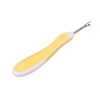 AMONIDA Outil à Poignée Ergonomique en Silicone pour Découseur pour un Retrait Efficace des Points et un Décrochage du Fil - 1 unité (YELLOW)