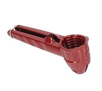 AMONIDA Outil Casse-Noisette Ouvre-Noix en Forme de Tasse en Aluminium de qualité Supérieure pour Noix et Graines de Melon, Poignée Rouge, Longueur 7,1 Pouces