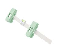 AMONIDA Outil de Nivellement pour Suspension D'images, Double Clips, | Plastique ABS, Pinces à Ressort en Métal, échelle Marquée, Montage sur Cadre et Miroir, Décoration Murale, Bricolage à
