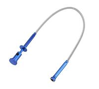 AMONIDA Outil de Ramassage Magnétique en Alliage, Arbre Universel, Aimant de Récupération Compact avec Lumière LED et Fonction à 4 Griffes, Idéal pour les Petites Pièces Métalliques