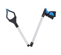 AMONIDA Outil de Récupération des Déchets, Conception Pliante en Alliage D'aluminium Léger pour Personnes âgées et Handicapées, Utilisation en Extérieur et en Intérieur