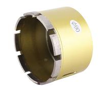 AMONIDA Ouvre-trou Foret Scie Cloche pour Pierre Céramique Carreaux de Verre Conception de Segment de Forage (90mm)