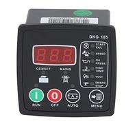 AMONIDA Panneau de Module de Contrôleur de Moteur de Générateur, Démarrage et Arrêt Automatiques, électronique de Moteur pour Générateurs à, fabriqué en ABS Résistant aux Hautes Températures