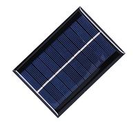 AMONIDA Panneau Solaire en Silicium Polycristallin à Taux de Conversion élevé de 1 W pour Panneau de Charge Solaire DIY, Mini 5 V pour Navires, Avions