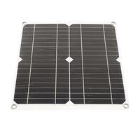 AMONIDA Panneau Solaire Monocristallin Haute Performance étanche 20W pour Camping-car, Voiture, Bateau, Remorque, Matériau Durable (10A)